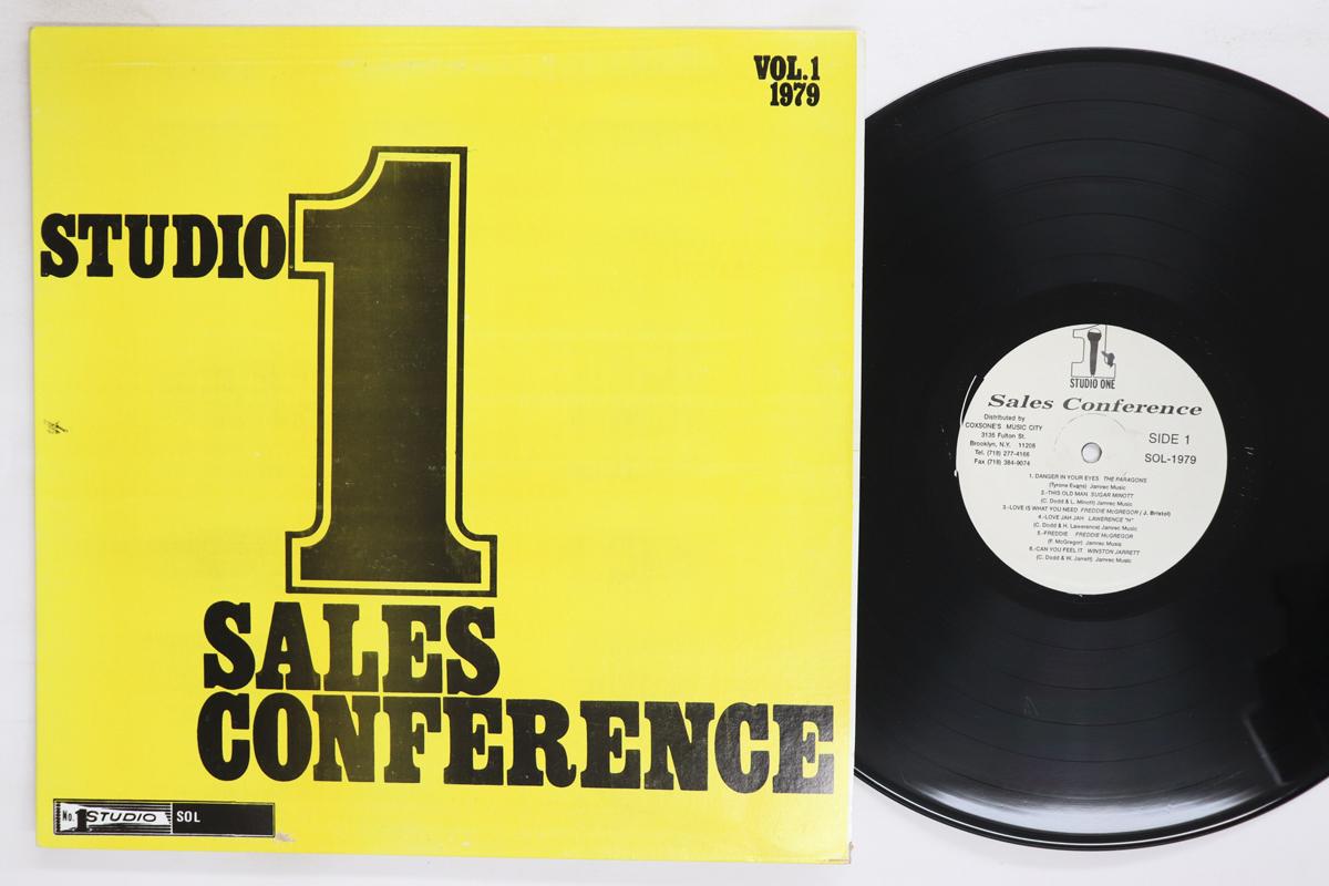 LP Record VARIOUS Sales Conference Vol. 1 1979 SOL1979 STUDIO ONE Jamaica Reggae Ska Dub Used
LP Record VARIOUS Sales Conference Vol. 1 1979 SOL1979 STUDIO ONE Jamaica Reggae Ska Dub Used