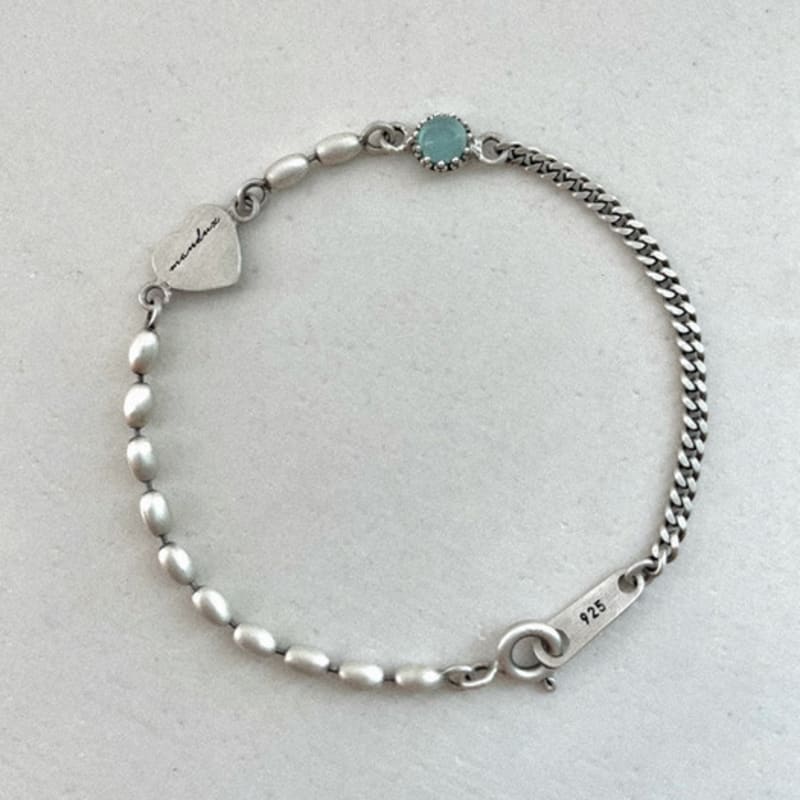 emott Slim ballchain Bracelet _ (Silver) Quartz
emott Slim ballchain Bracelet _ (Silver) Quartz