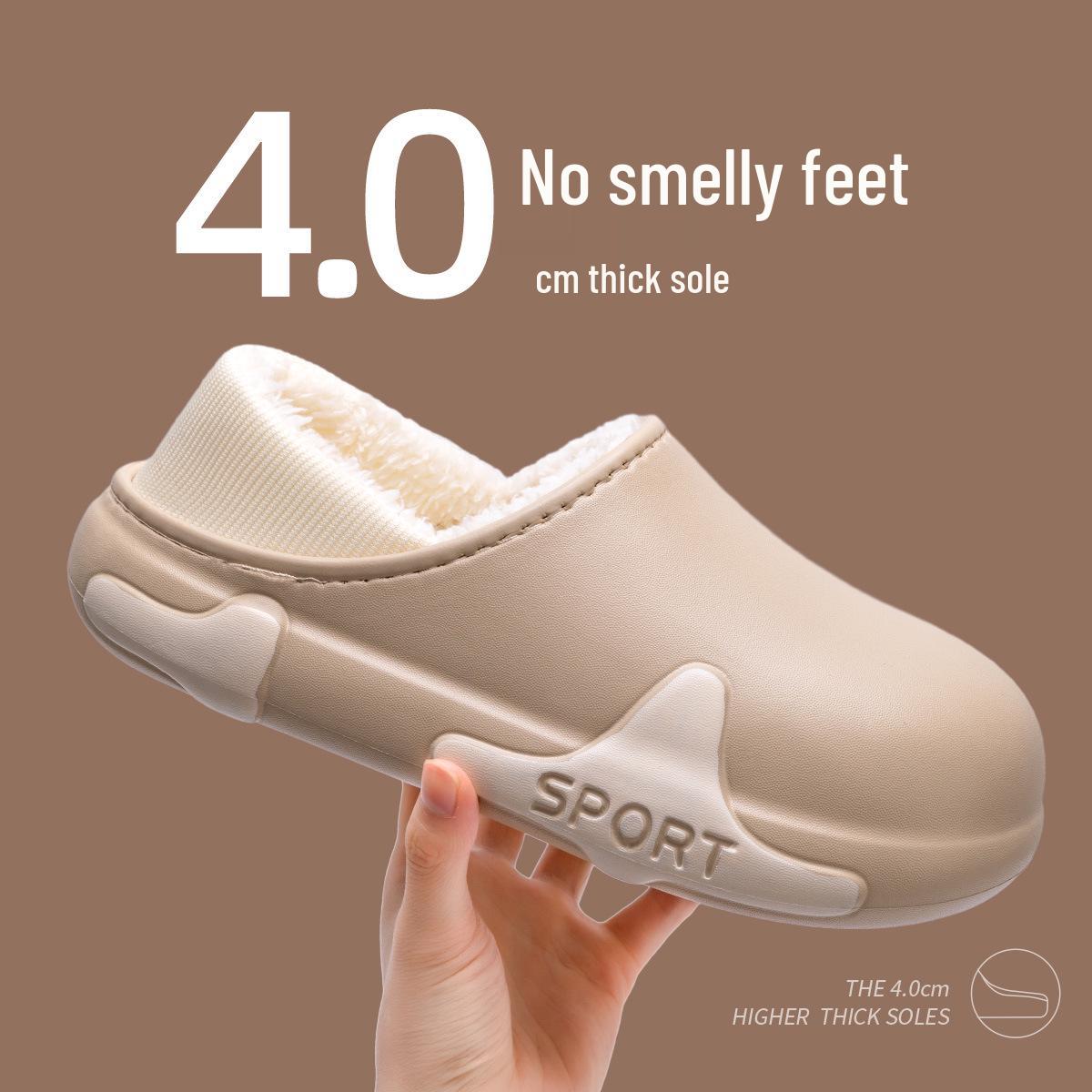 EVA Waterproof Non-Slip Cloud Slippers - Unisex Winter Indoor Cotton Shoes, 2025 Collection 44-45 (Fits 43-44)
EVA Waterproof Non-Slip Cloud Slippers - Unisex Winter Indoor Cotton Shoes, 2025 Collection 44-45 (Fits 43-44)