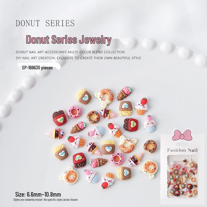 3D Летние Десертные Шармы для Нейл-Арта - 30 штук
3D Летние Десертные Шармы для Нейл-Арта - 30 штук