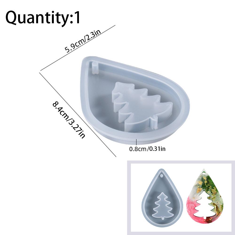DIY Crystal Drop Glue Mold Christmas Tree Series Silicone Mold Epoxy Resin Crafts Jewelry Making Listing Elk Snowflakes Pendant
DIY Crystal Drop Glue Mold Christmas Tree Series Silicone Mold Epoxy Resin Crafts Jewelry Making Listing Elk Snowflakes Pendant