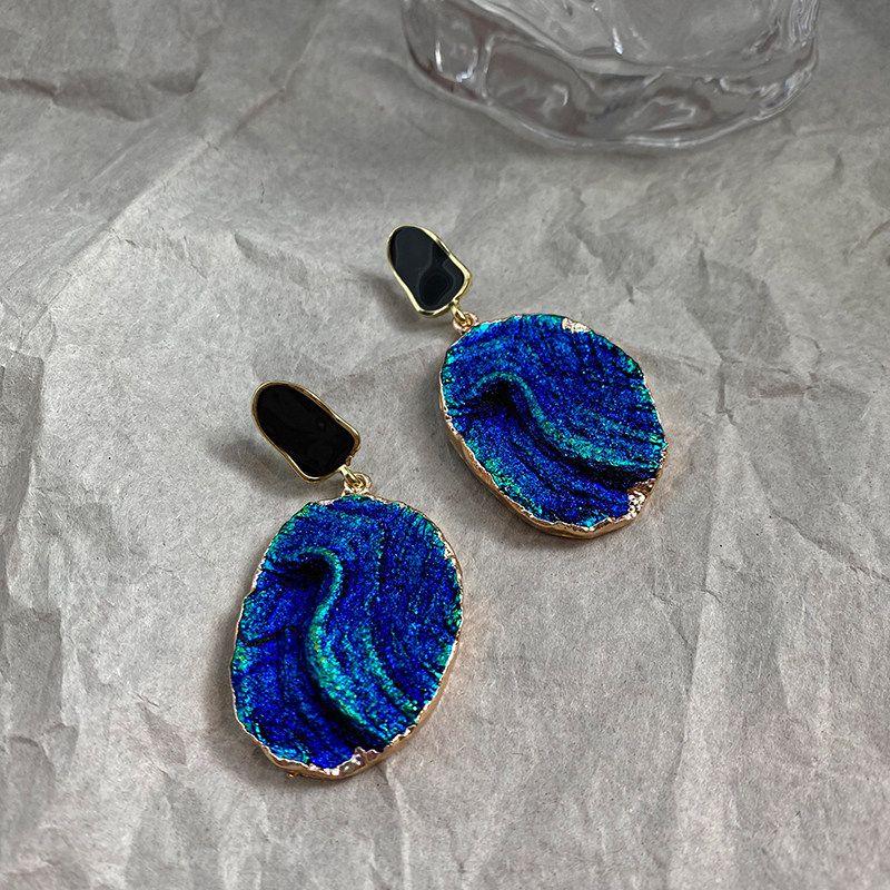 Cool Blue Slimming Internet Hot Female Earrings Blue
Cool Blue Slimming Internet Hot Female Earrings Blue