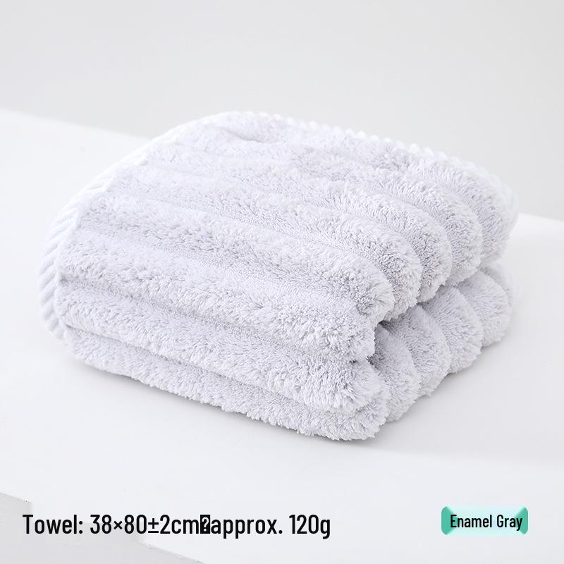 Рушник з коралового флісу вельветовий надвеликий - М яка, вбираюча, приємна до шкіри смугаста серветка для вмивання 38x80cm
Рушник з коралового флісу вельветовий надвеликий - М яка, вбираюча, приємна до шкіри смугаста серветка для вмивання 38x80cm