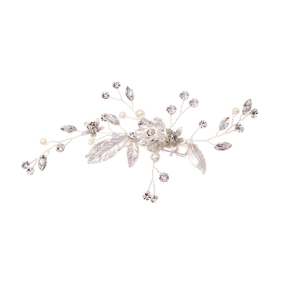 Gold/Silver Hairpin Ornaments Wedding Hair Accessories Crystal Hair Clip Alloy Flower Hair Pins for Bridal Bride Headwear срібний
Gold/Silver Hairpin Ornaments Wedding Hair Accessories Crystal Hair Clip Alloy Flower Hair Pins for Bridal Bride Headwear срібний