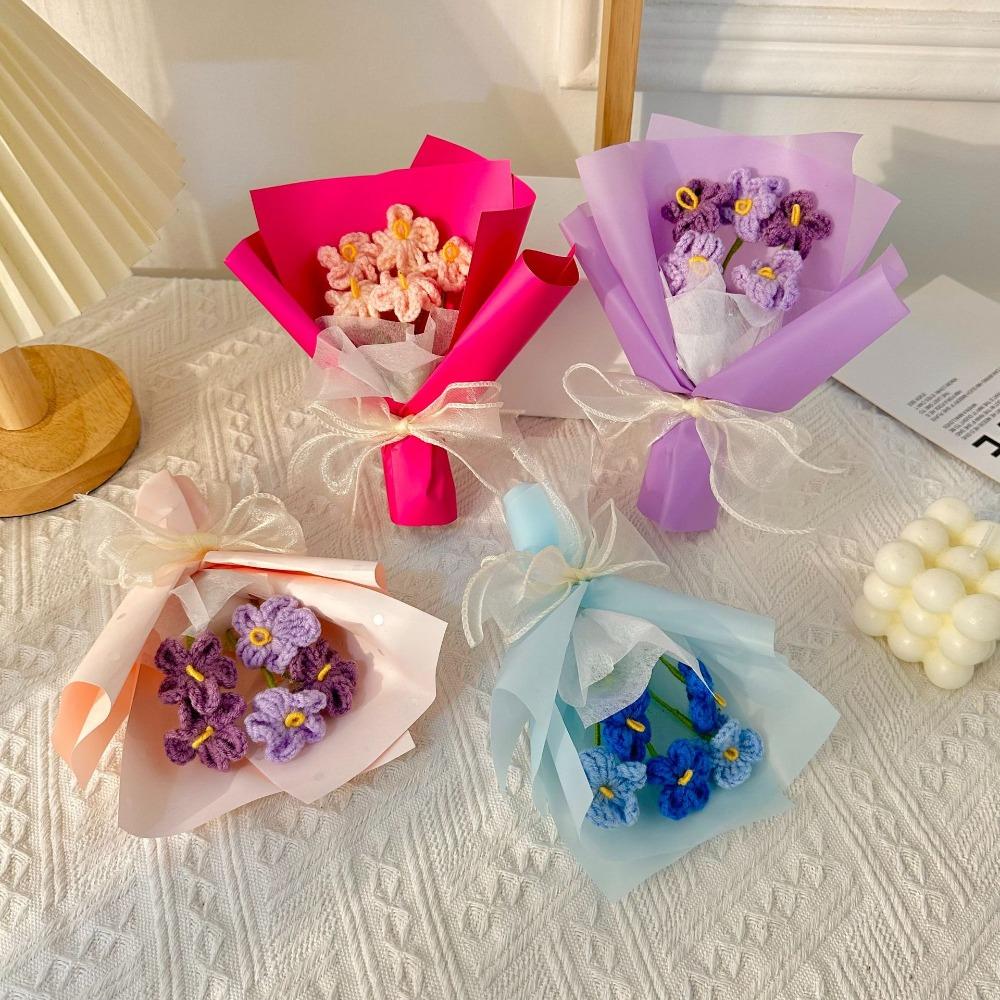 Hand Woven Mini Artificial Flower Mini Size Flower Bouquet Puffs Crochet Flowers Valentine s Day
Hand Woven Mini Artificial Flower Mini Size Flower Bouquet Puffs Crochet Flowers Valentine s Day