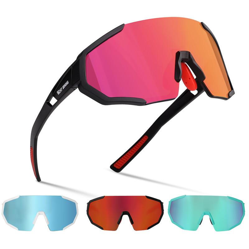 WEST BIKING UV400 Protection with HD Lens Outdoor Sport Cycling Glasses Polarized Sunglasses White Blue
WEST BIKING UV400 Protection with HD Lens Outdoor Sport Cycling Glasses Polarized Sunglasses White Blue