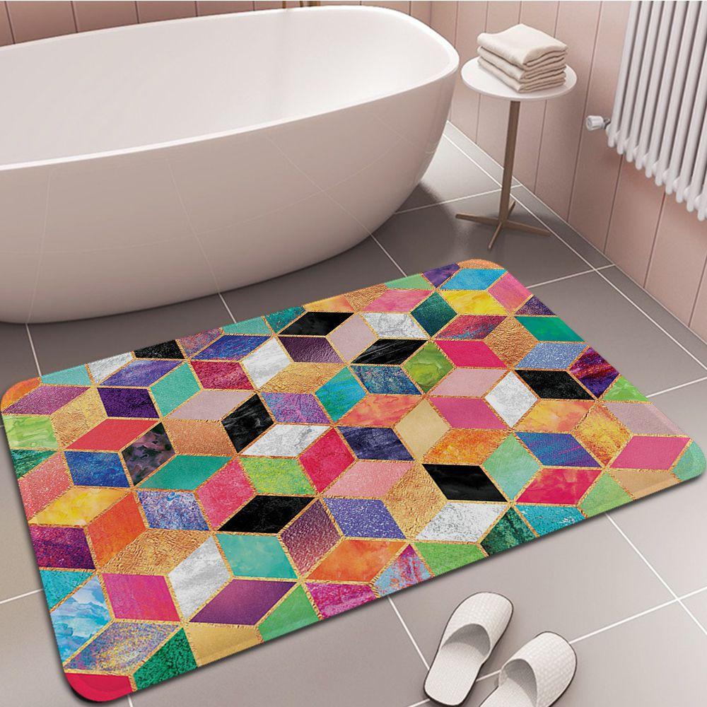 Colorful Cubes Marble texture Art Floor Mat Bathroom Decor Carpet Non-Slip For Living Room Kitchen welcome Doormat Balcony Mats
Colorful Cubes Marble texture Art Floor Mat Bathroom Decor Carpet Non-Slip For Living Room Kitchen welcome Doormat Balcony Mats