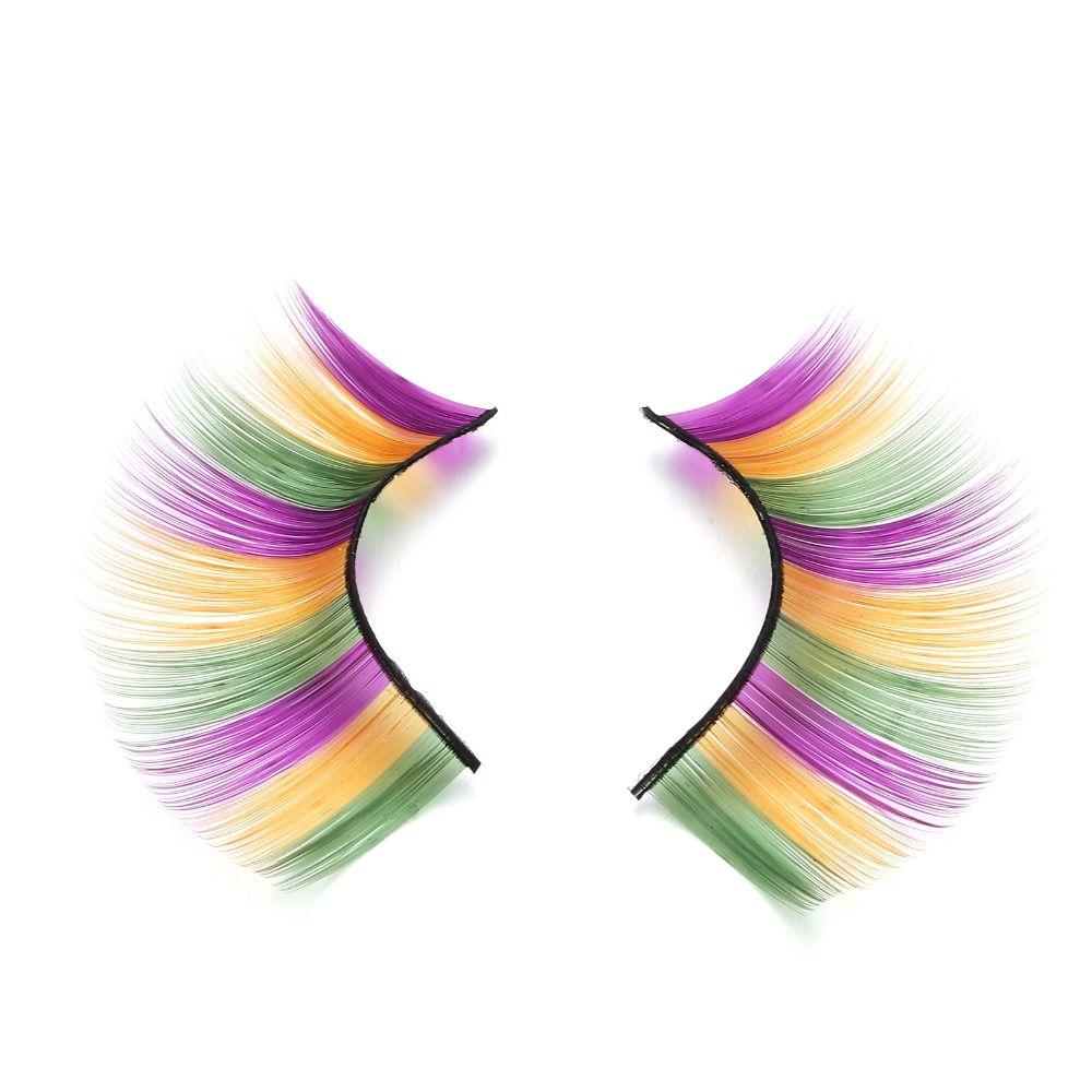 Fluffy Colored Lashes Wispy Colored Eyelashes Fake Eyelashes for Christmas Cosplay Costume
Fluffy Colored Lashes Wispy Colored Eyelashes Fake Eyelashes for Christmas Cosplay Costume