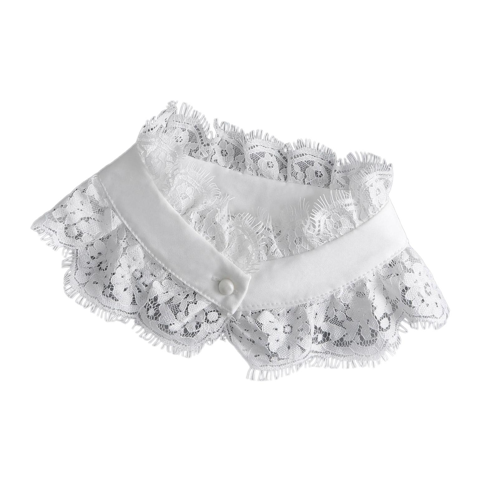 Detachable False Collar Lace Lapel Accessory for Hoodie Sweater and Dress for Lady Girl Half Shirt Collar белый
Detachable False Collar Lace Lapel Accessory for Hoodie Sweater and Dress for Lady Girl Half Shirt Collar белый