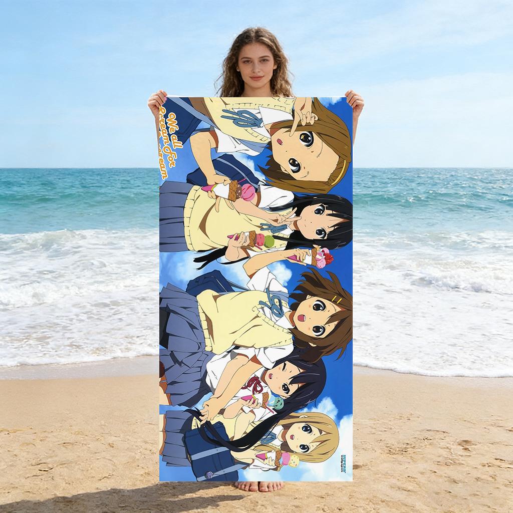 VIKAMA K-ON! Cartoon Beach Towel Quick-drying Super Absorbent Suitable for Beach Vacation Pool Summer Funny Gift for Friends W30*H60(CM)
VIKAMA K-ON! Cartoon Beach Towel Quick-drying Super Absorbent Suitable for Beach Vacation Pool Summer Funny Gift for Friends W30*H60(CM)