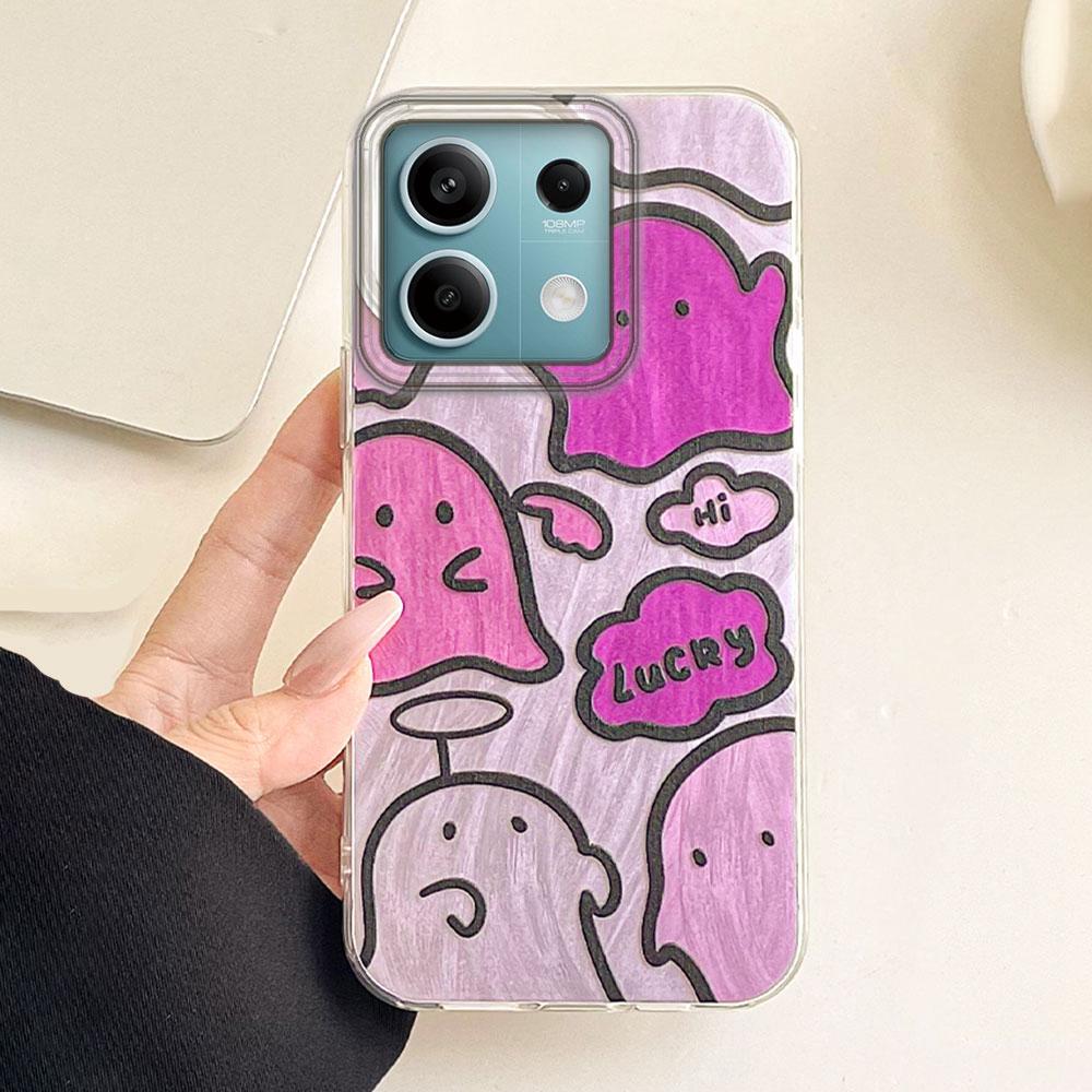 Purple Graffiti Cute Face Camlet Texture Phone Case for Xiaomi Mi 13T 14T Pro 11 Lite NE 5G Couple Shell Silicone Back TPU Cover Xiaomi 13T білий
Purple Graffiti Cute Face Camlet Texture Phone Case for Xiaomi Mi 13T 14T Pro 11 Lite NE 5G Couple Shell Silicone Back TPU Cover Xiaomi 13T білий