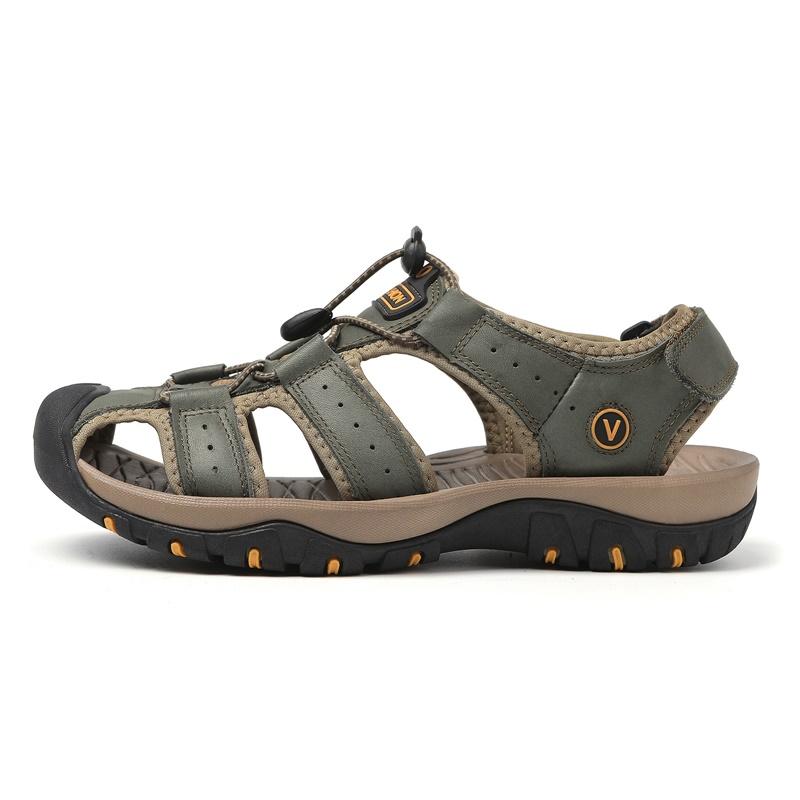 Летние мужские сандалии из натуральной кожи, мужская повседневная обувь, уличные мужские кожаные сандалии для мужчин, пляжная обувь, римская мужская обувь 46
Летние мужские сандалии из натуральной кожи, мужская повседневная обувь, уличные мужские кожаные сандалии для мужчин, пляжная обувь, римская мужская обувь 46