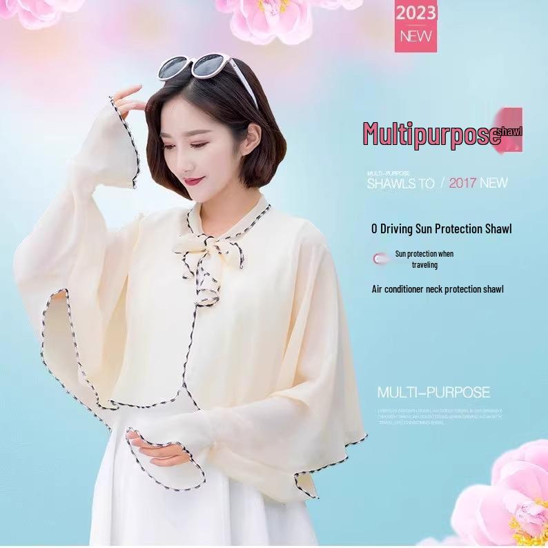 Новое поступление: Легкая шифоновая шаль для защиты от солнца - Идеально подходит для летних путешествий, кемпинга и защиты от УФ-лучей
Новое поступление: Легкая шифоновая шаль для защиты от солнца - Идеально подходит для летних путешествий, кемпинга и защиты от УФ-лучей