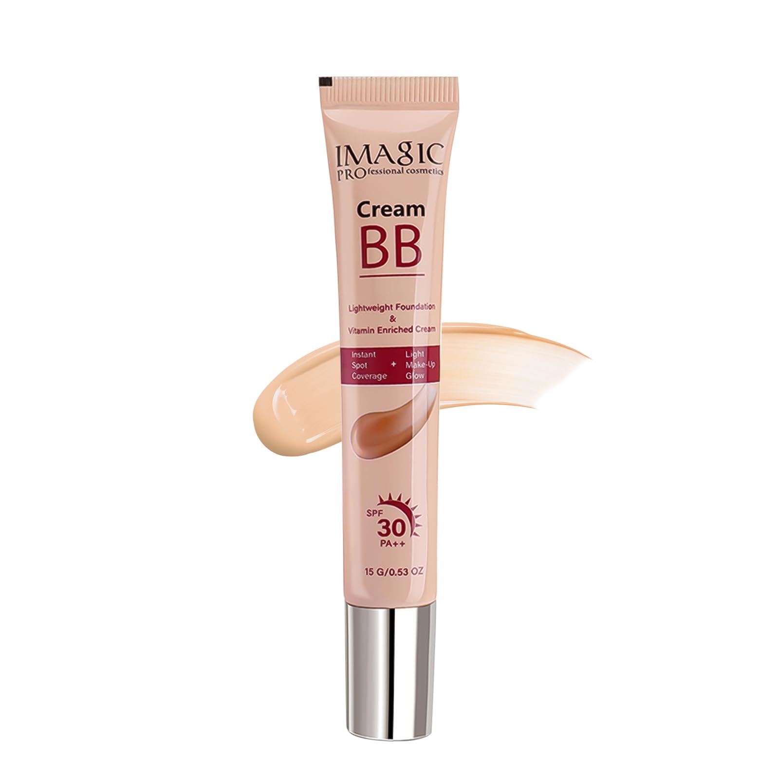 METYSUR BB Cream Sunscreen SPF30 PA++ UV Protection High Moisturizing Tone-Up Formula with Plant-Based Ingredients Acne Concealer Pore Coverage
METYSUR BB Cream Sunscreen SPF30 PA++ UV Protection High Moisturizing Tone-Up Formula with Plant-Based Ingredients Acne Concealer Pore Coverage