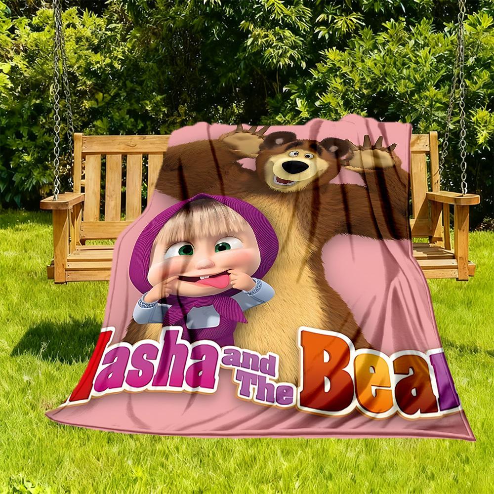 1pc Masha Bear Outdoor Blanket Lightweight Flannel, Soft & Warm, All-Season Use for Sofa, Outdoor, Camping, Living Room034 130cmx150cm
1pc Masha Bear Outdoor Blanket Lightweight Flannel, Soft & Warm, All-Season Use for Sofa, Outdoor, Camping, Living Room034 130cmx150cm