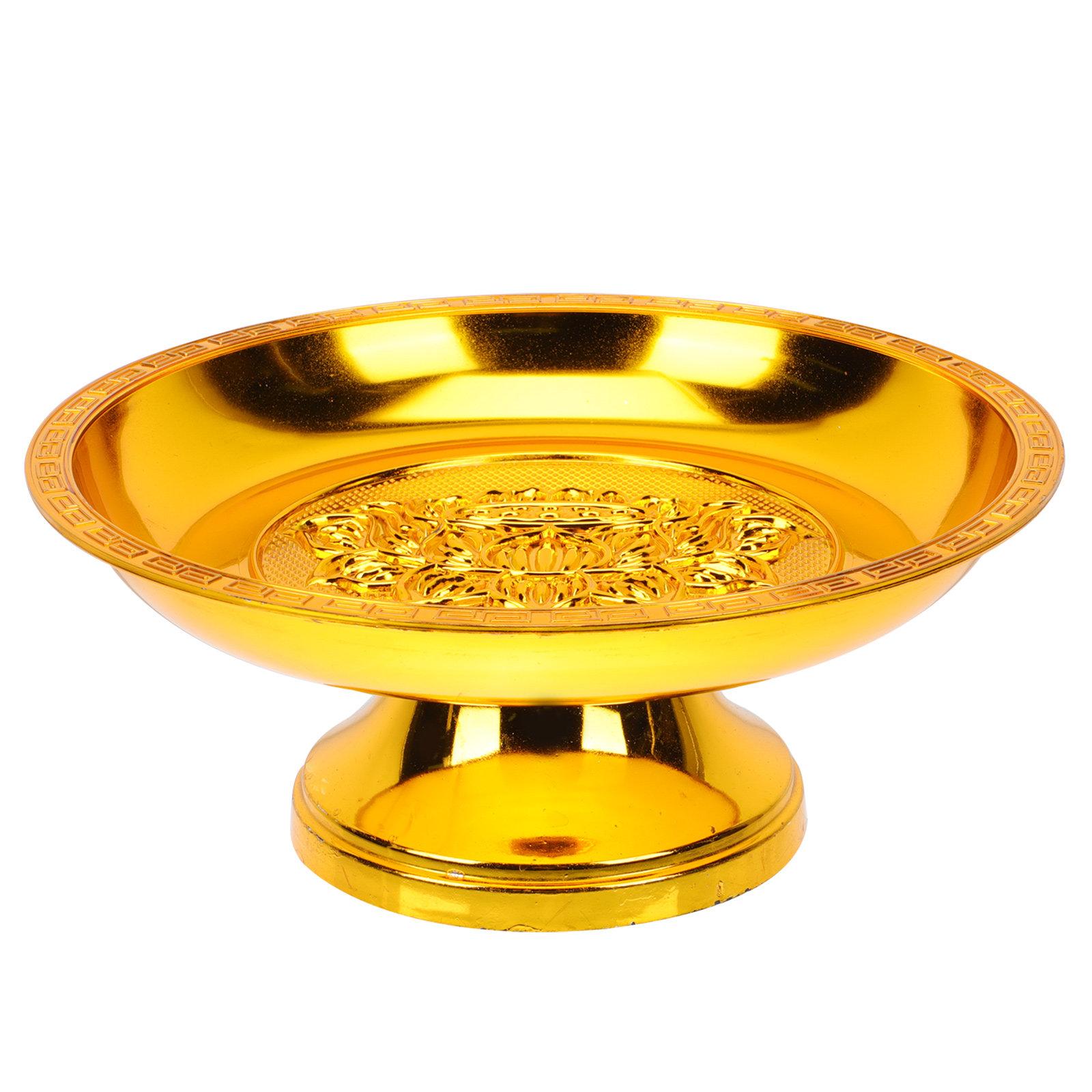 Exquisite Golden Retro Temple Fruit Tray for Worship Offerings Sacrificing Fruit Plate Decorative Plate Temple Supplies High China Mainland
Exquisite Golden Retro Temple Fruit Tray for Worship Offerings Sacrificing Fruit Plate Decorative Plate Temple Supplies High China Mainland