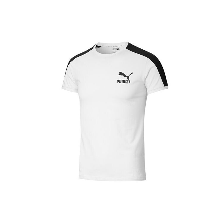 Puma Iconic T7 Colorblock Shoulder Short Sleeve T-Shirt Men Tops White 598251-02
Puma Iconic T7 Colorblock Shoulder Short Sleeve T-Shirt Men Tops White 598251-02