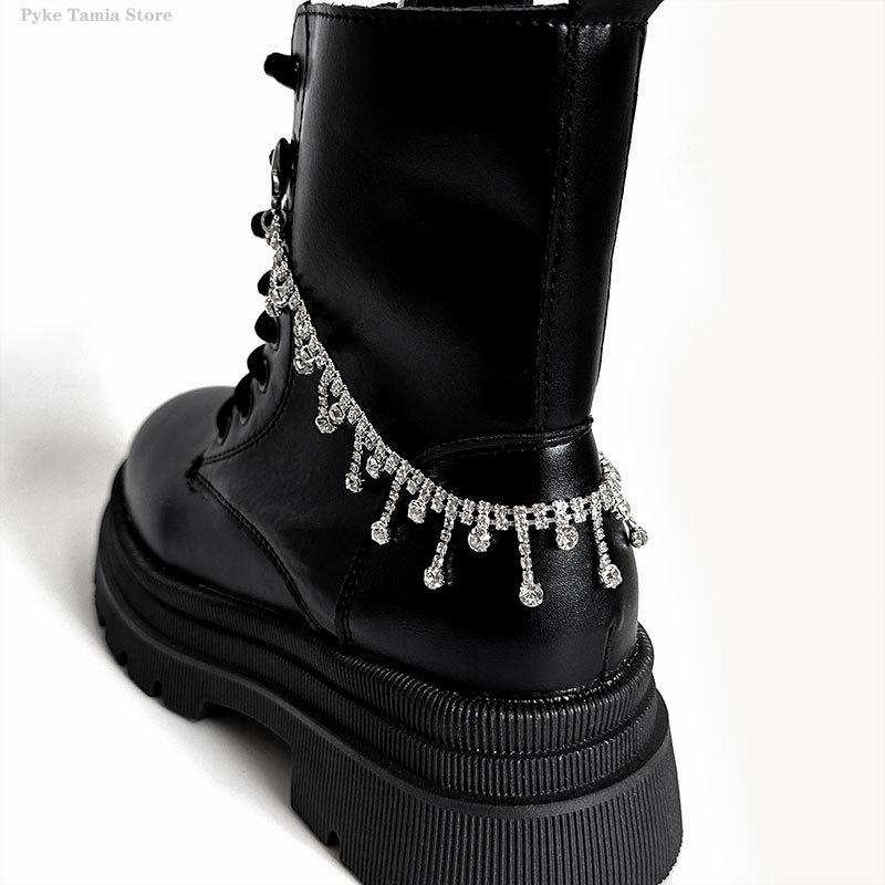 1pc Shoes Chain Decoration Luxury Rhinestone Chain Canvas Shoes Boots Shoes Accessories Diy Snap Hook Women Party Jewelry
1pc Shoes Chain Decoration Luxury Rhinestone Chain Canvas Shoes Boots Shoes Accessories Diy Snap Hook Women Party Jewelry