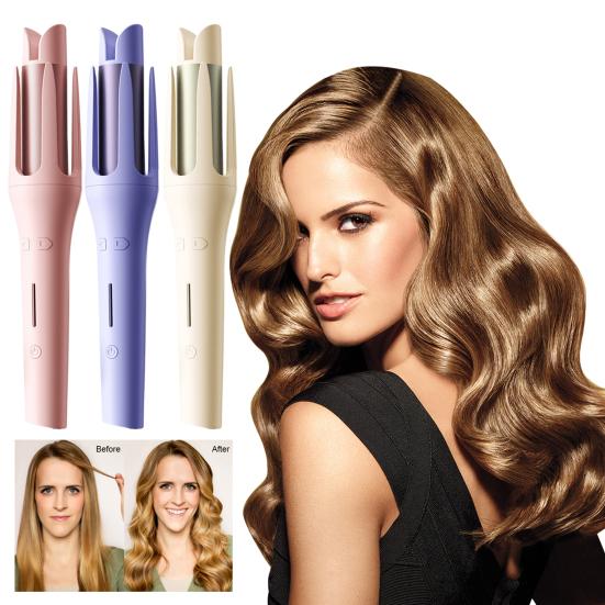 32MM Automatic Rotating Curling Iron Fast Heating Professional Hair Curler Portable Travel US-Plug рожевий
32MM Automatic Rotating Curling Iron Fast Heating Professional Hair Curler Portable Travel US-Plug рожевий