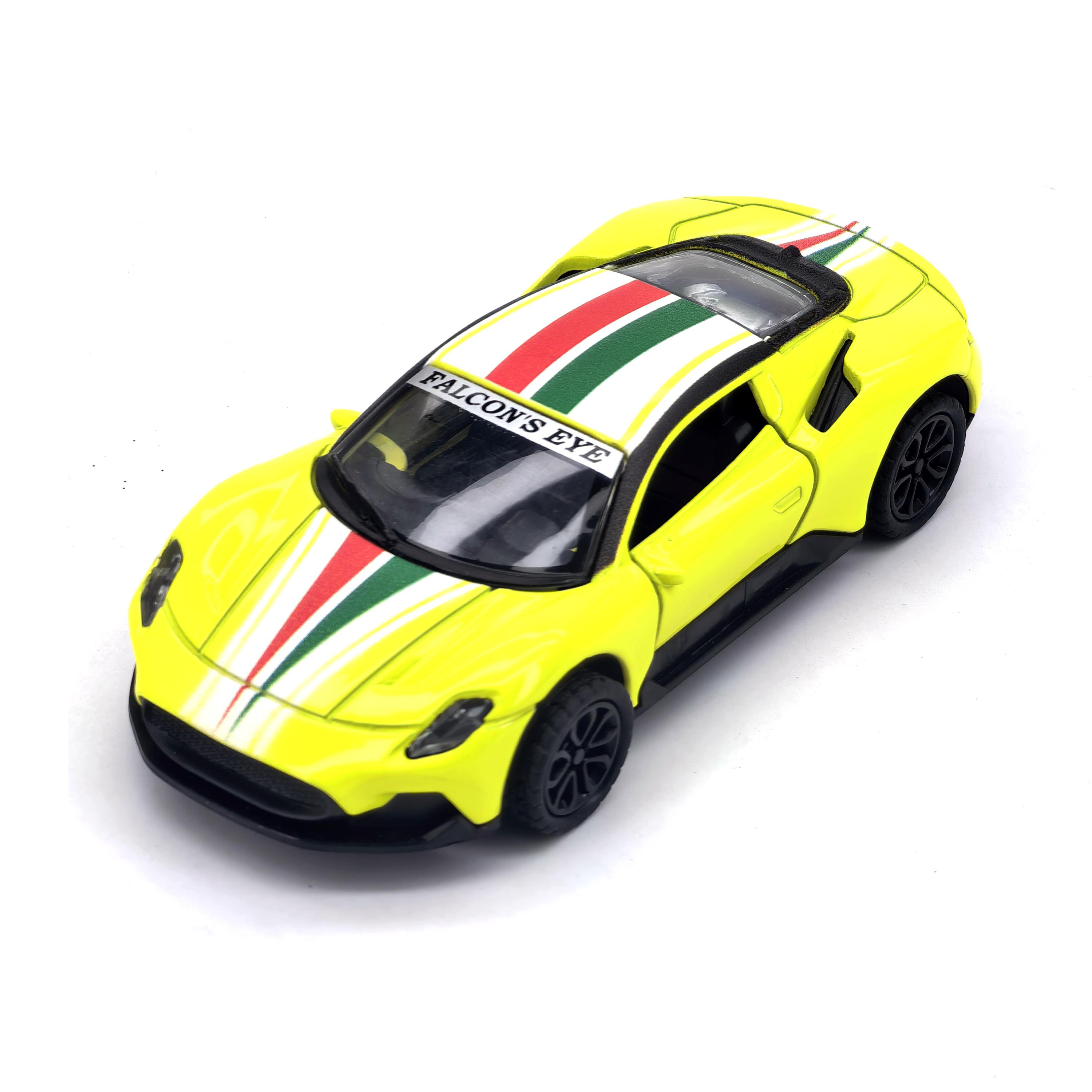 Car model, alloy car, replica of a genuine collectible sports car, children’s toy car, racing car, high-end toy vehicle for boys жёлтый
Car model, alloy car, replica of a genuine collectible sports car, children’s toy car, racing car, high-end toy vehicle for boys жёлтый