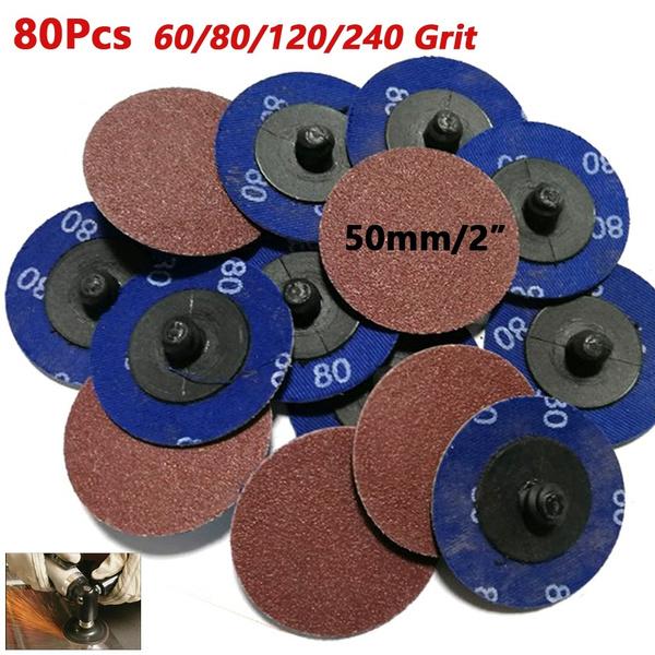 80pcs 50mm Roll Lock Polishing Pad Sanding Discs Sandpaper 60-240 Grit Assorted Roloc Abrasives Fits For Dremel 240 Grits x 20 Pcs
80pcs 50mm Roll Lock Polishing Pad Sanding Discs Sandpaper 60-240 Grit Assorted Roloc Abrasives Fits For Dremel 240 Grits x 20 Pcs