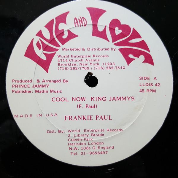 12-дюймовая пластинка FRANKIE PAUL Cool Now King Jammys LLDIS42 LIVE AND LOVE 1988 US Reggae Ska Dub Б/у
12-дюймовая пластинка FRANKIE PAUL Cool Now King Jammys LLDIS42 LIVE AND LOVE 1988 US Reggae Ska Dub Б/у