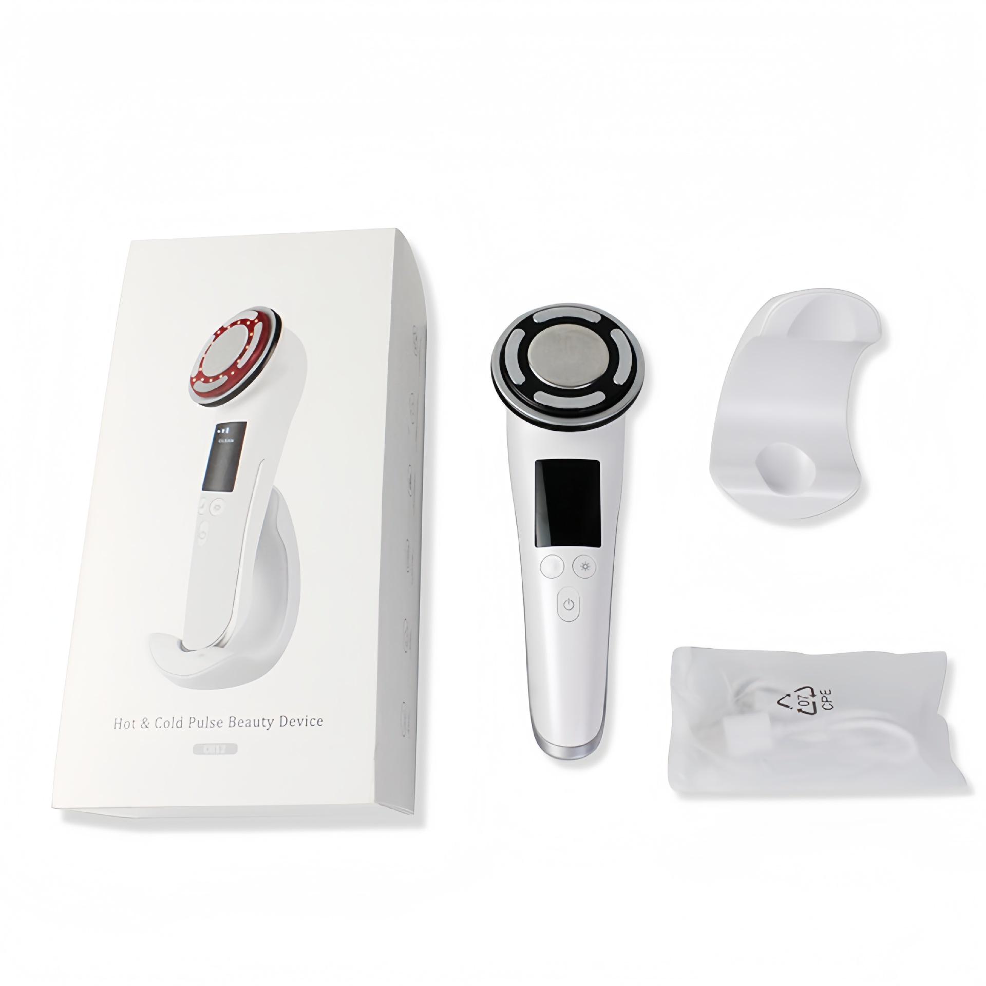 Ice & Heat Facial Massager: Cold & Hot Therapy with Light Technology Chinese Manual білий
Ice & Heat Facial Massager: Cold & Hot Therapy with Light Technology Chinese Manual білий