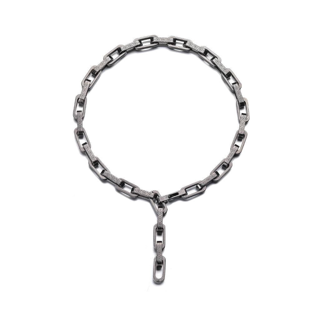 Ожерелье в стиле хип-хоп из титановой стали с квадратной пряжкой и подвеской в виде ромашки
Ожерелье в стиле хип-хоп из титановой стали с квадратной пряжкой и подвеской в виде ромашки