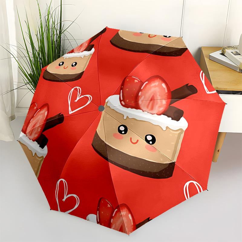 1pc SweetsAutomatic Open/close Folding Umbrella, Compact Portable Travel Umbrella, Perfect Birthday/Holiday, Cute Umbrella y043
1pc SweetsAutomatic Open/close Folding Umbrella, Compact Portable Travel Umbrella, Perfect Birthday/Holiday, Cute Umbrella y043