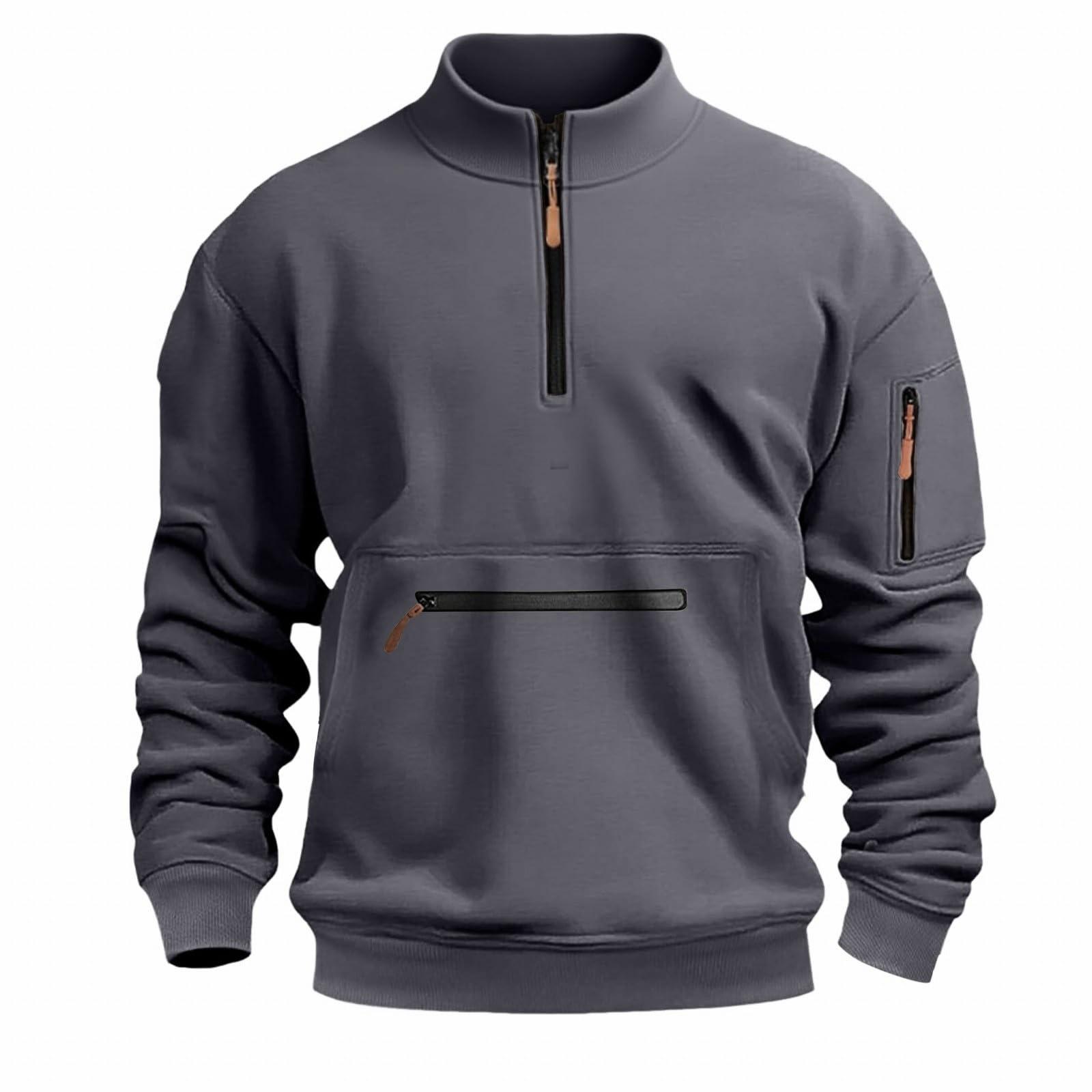 Men s Hooded Zipper Fleece Sweatshirt - Casual European & American Style, Long Sleeve XXXL темно-сірий
Men s Hooded Zipper Fleece Sweatshirt - Casual European & American Style, Long Sleeve XXXL темно-сірий