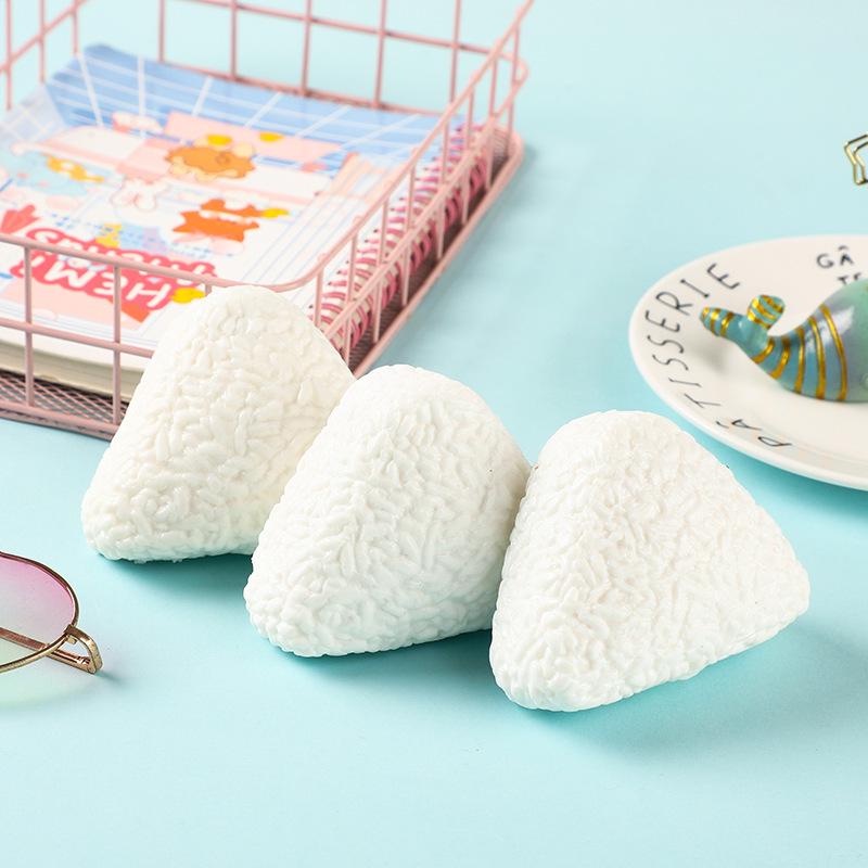Japanese Rice Ball Squishy Toy - Slow Rebound Sushi-Inspired Stress Reliever OPP packaging
Japanese Rice Ball Squishy Toy - Slow Rebound Sushi-Inspired Stress Reliever OPP packaging