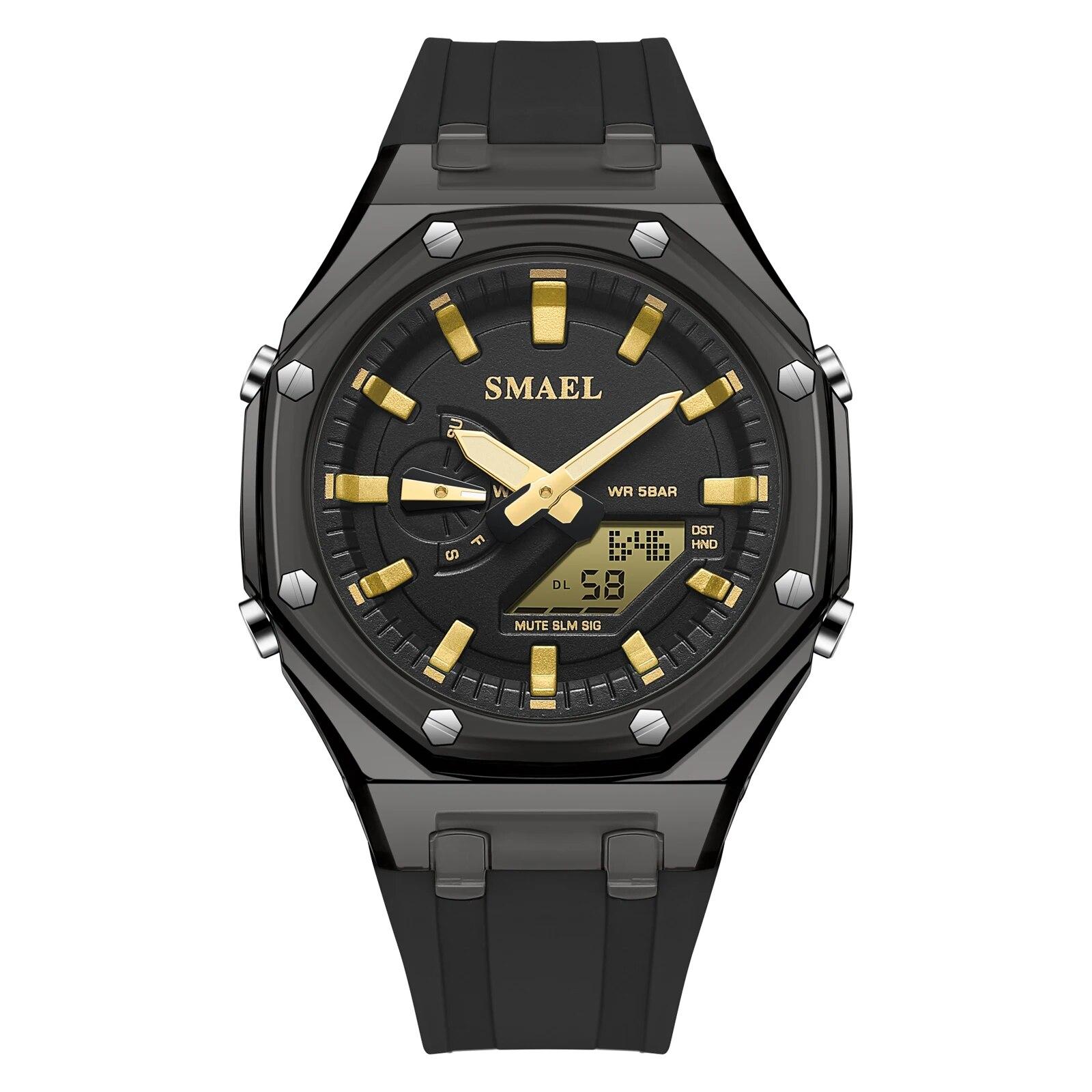 Digital Watches 8088 Waterproof Quartz Sport Watch For Men
Digital Watches 8088 Waterproof Quartz Sport Watch For Men