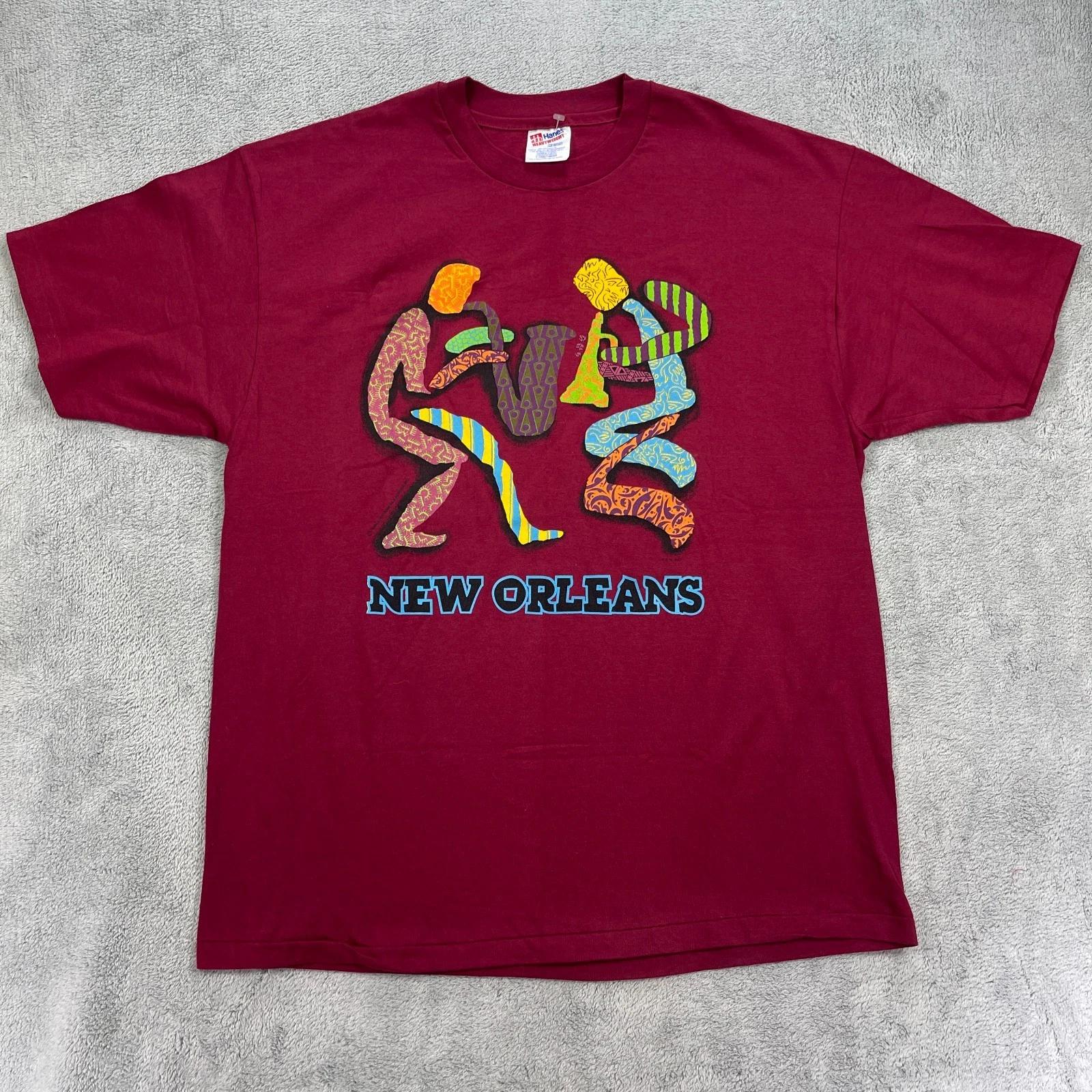 Vintage New Orleans Jazz Festival 90 s T-Shirt Mens XL Red Graphic Heavyweight 3XL
Vintage New Orleans Jazz Festival 90 s T-Shirt Mens XL Red Graphic Heavyweight 3XL