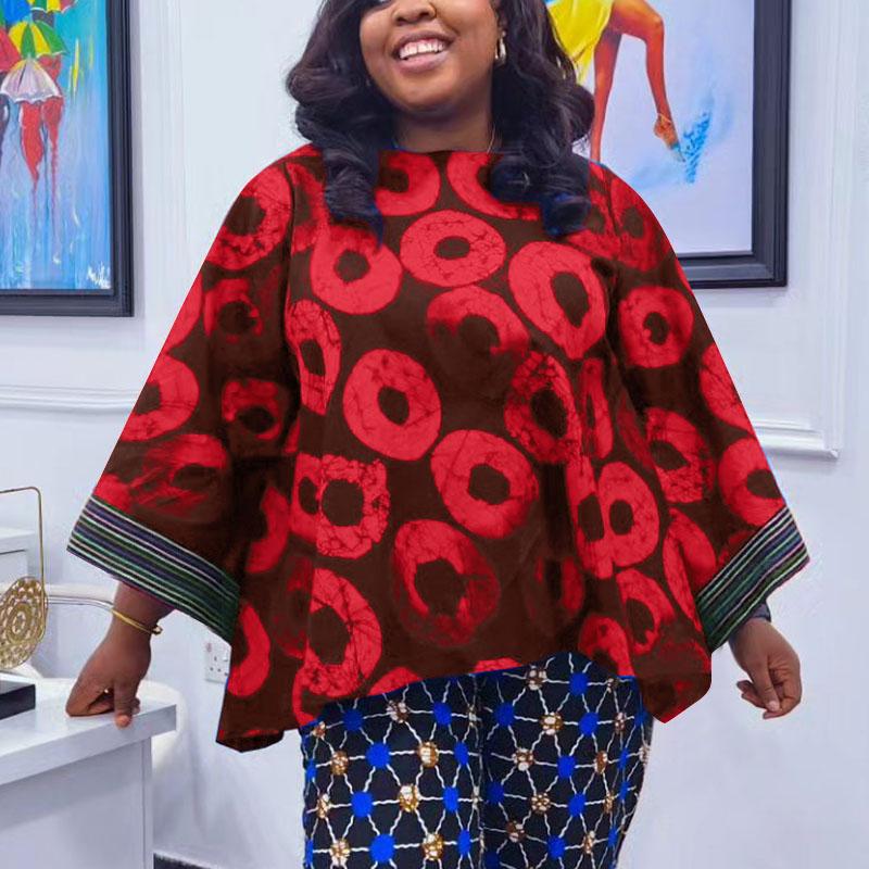 Женские блузки большого размера с круглым вырезом и длинным рукавом с принтом 5XL красный
Женские блузки большого размера с круглым вырезом и длинным рукавом с принтом 5XL красный