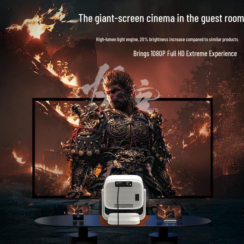 Top-Selling Ultra HD Smart WiFi Mini Projector for Dorm and Bedroom AU Plug
Top-Selling Ultra HD Smart WiFi Mini Projector for Dorm and Bedroom AU Plug