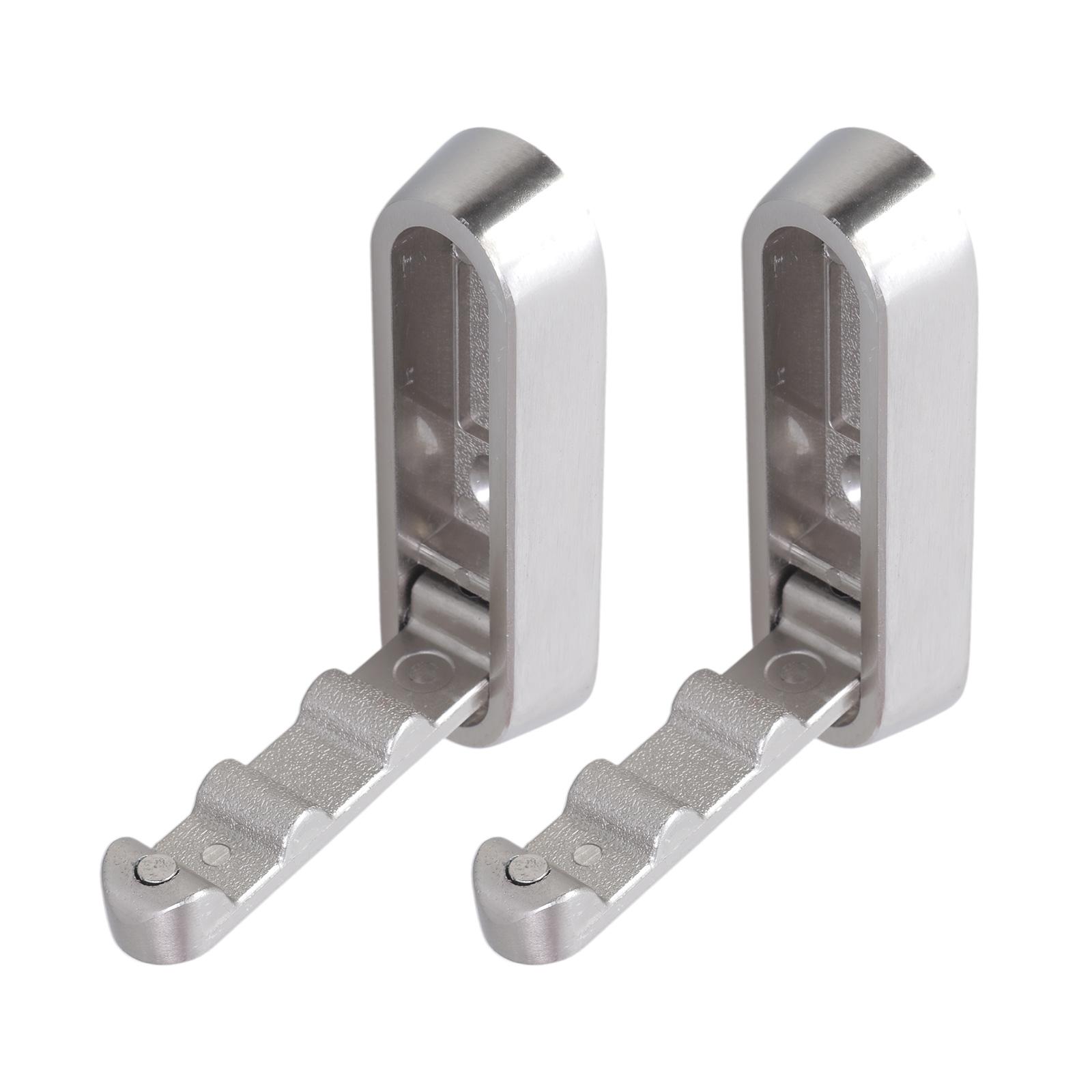 Set of 2 Folding Wall Hook for Coats Hats Backpacks Heavy Duty Aluminum Alloy Towel Hanger Hook Clothes Hanging Hooks срібний
Set of 2 Folding Wall Hook for Coats Hats Backpacks Heavy Duty Aluminum Alloy Towel Hanger Hook Clothes Hanging Hooks срібний