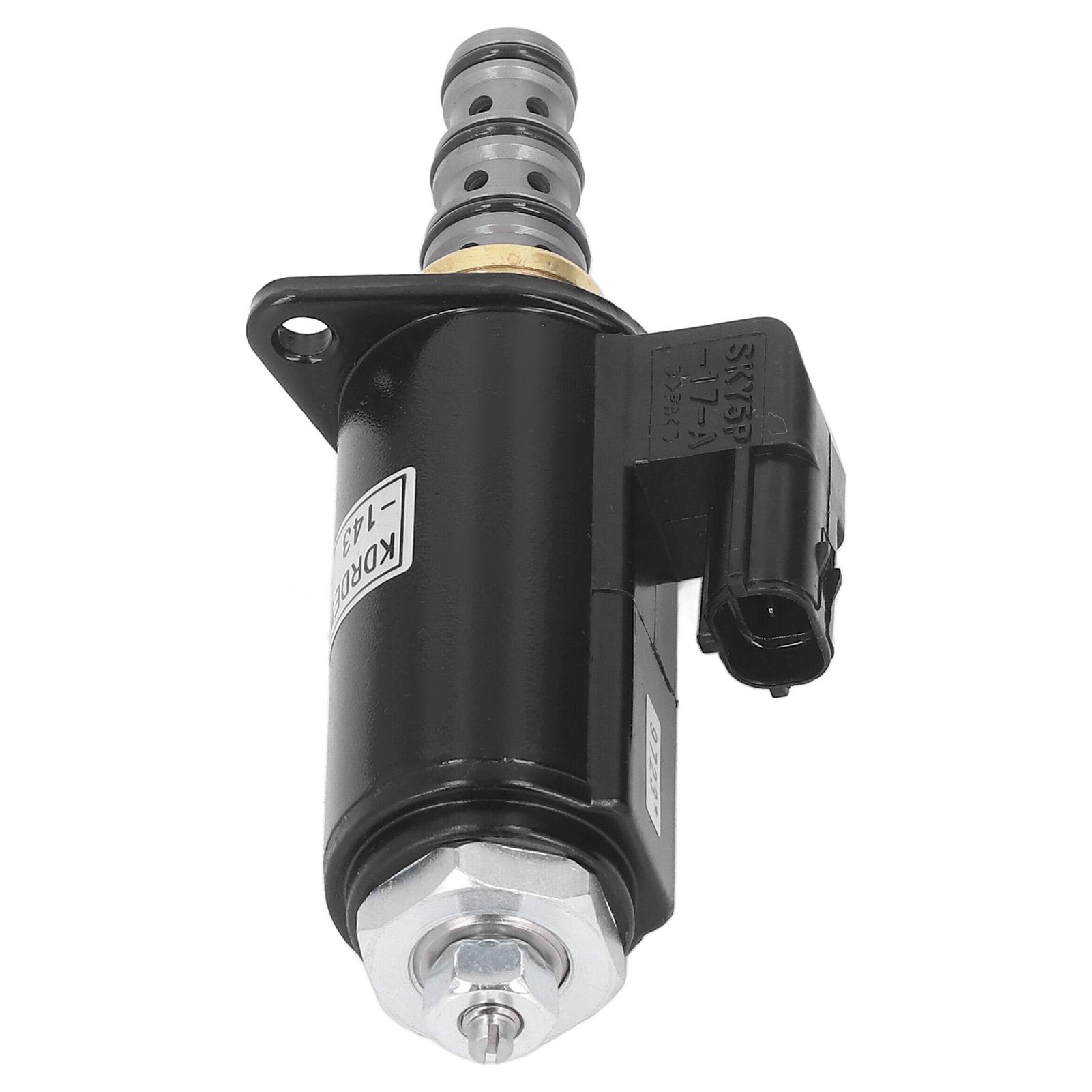 Hydraulic Pump Solenoid Valve Alloy Steel Excavator Solenoid Valve Replacement for KOBELCO SK200 8
Hydraulic Pump Solenoid Valve Alloy Steel Excavator Solenoid Valve Replacement for KOBELCO SK200 8