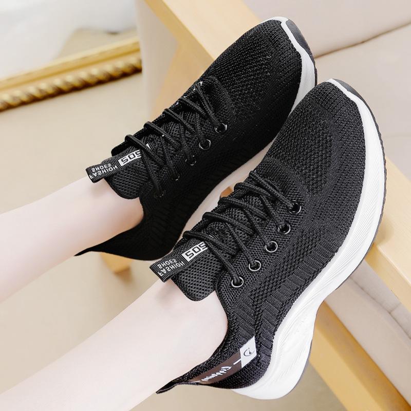 Summer fly-woven sports shoes breathable mesh casual student running shoes 40
Summer fly-woven sports shoes breathable mesh casual student running shoes 40