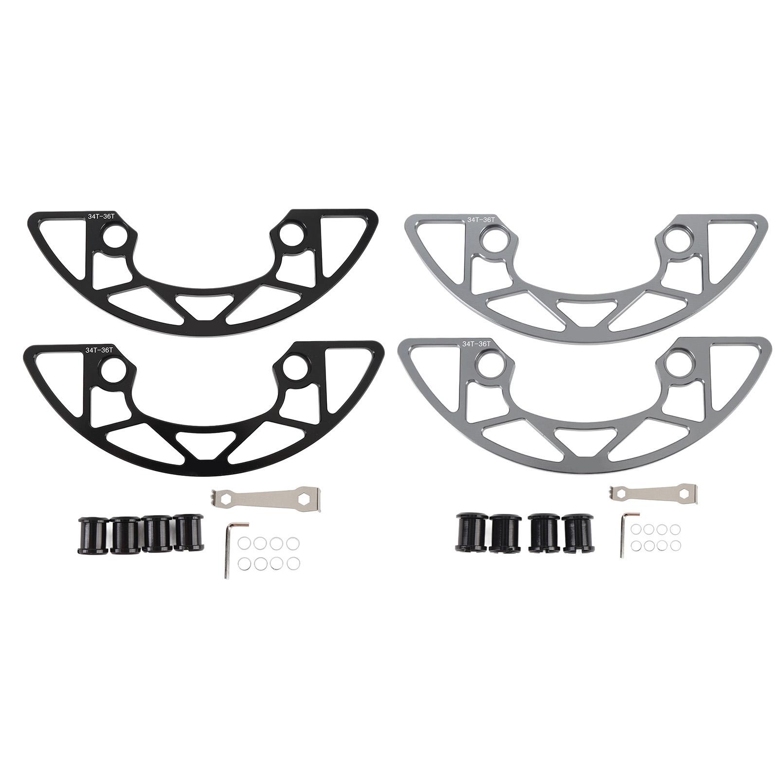 104 BCD Chainring Guard 34-36T for Narrow Wide Single Chainring Aluminum Alloy Chainring Protector C Black
104 BCD Chainring Guard 34-36T for Narrow Wide Single Chainring Aluminum Alloy Chainring Protector C Black