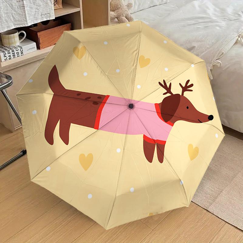 1pc Reindeer Dog Costume Automatic Folding Umbrella, Casual Outdoor Accessory, Birthday Festival Gift yy251126087
1pc Reindeer Dog Costume Automatic Folding Umbrella, Casual Outdoor Accessory, Birthday Festival Gift yy251126087