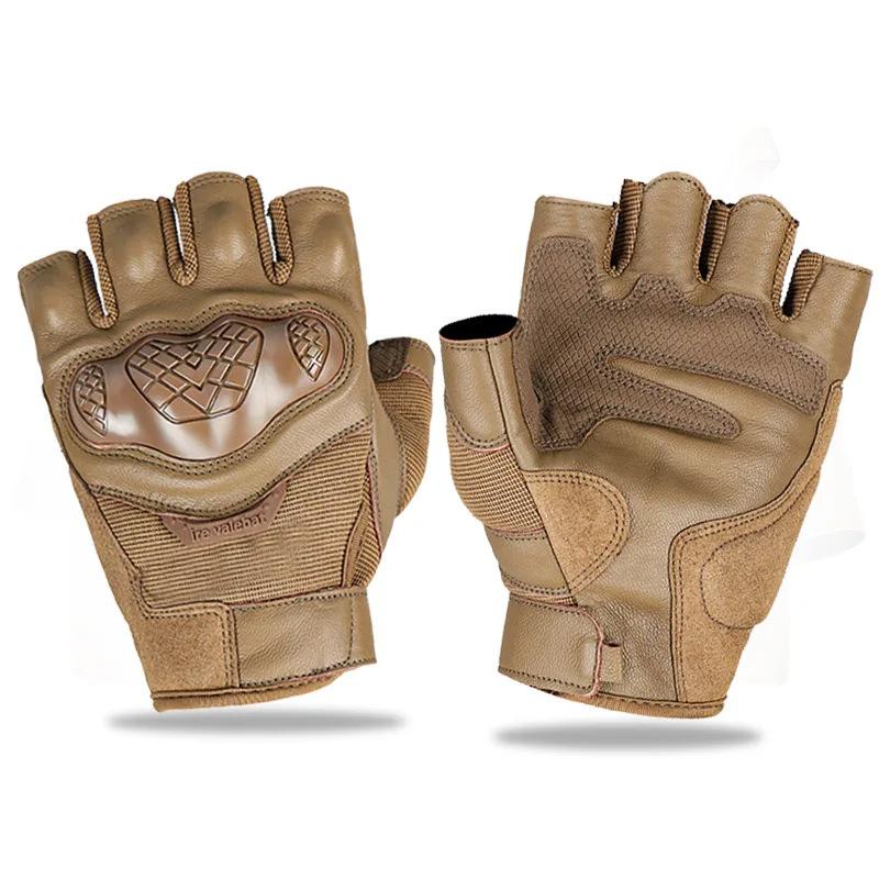 Summer half-finger gloves comfortable protective case non-slip and drop shock-absorbing outdoor gloves XL коричневий
Summer half-finger gloves comfortable protective case non-slip and drop shock-absorbing outdoor gloves XL коричневий