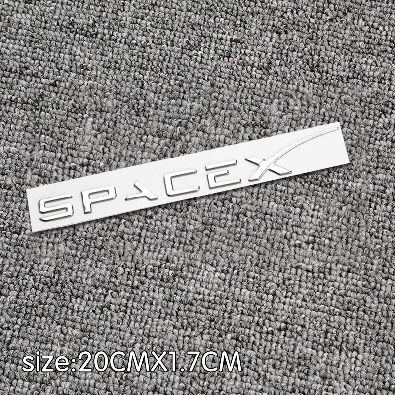 Applicable to Tesla TESLA MODER3 X S Y car logo, rear bumper sticker, SPACEX metal car sticker
Applicable to Tesla TESLA MODER3 X S Y car logo, rear bumper sticker, SPACEX metal car sticker