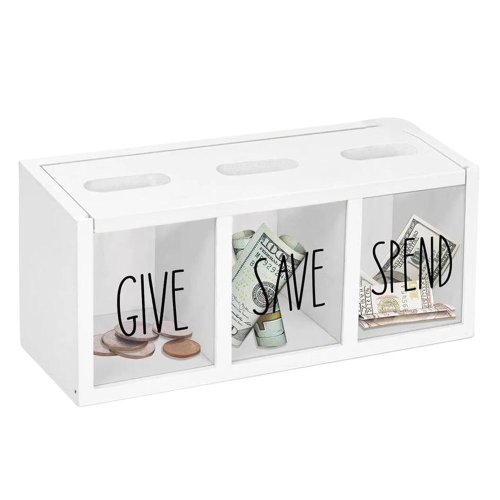 Wall-Mount Design Wooden Money Saving Box Clearly Visualized Saving Money Jar Desk
Wall-Mount Design Wooden Money Saving Box Clearly Visualized Saving Money Jar Desk