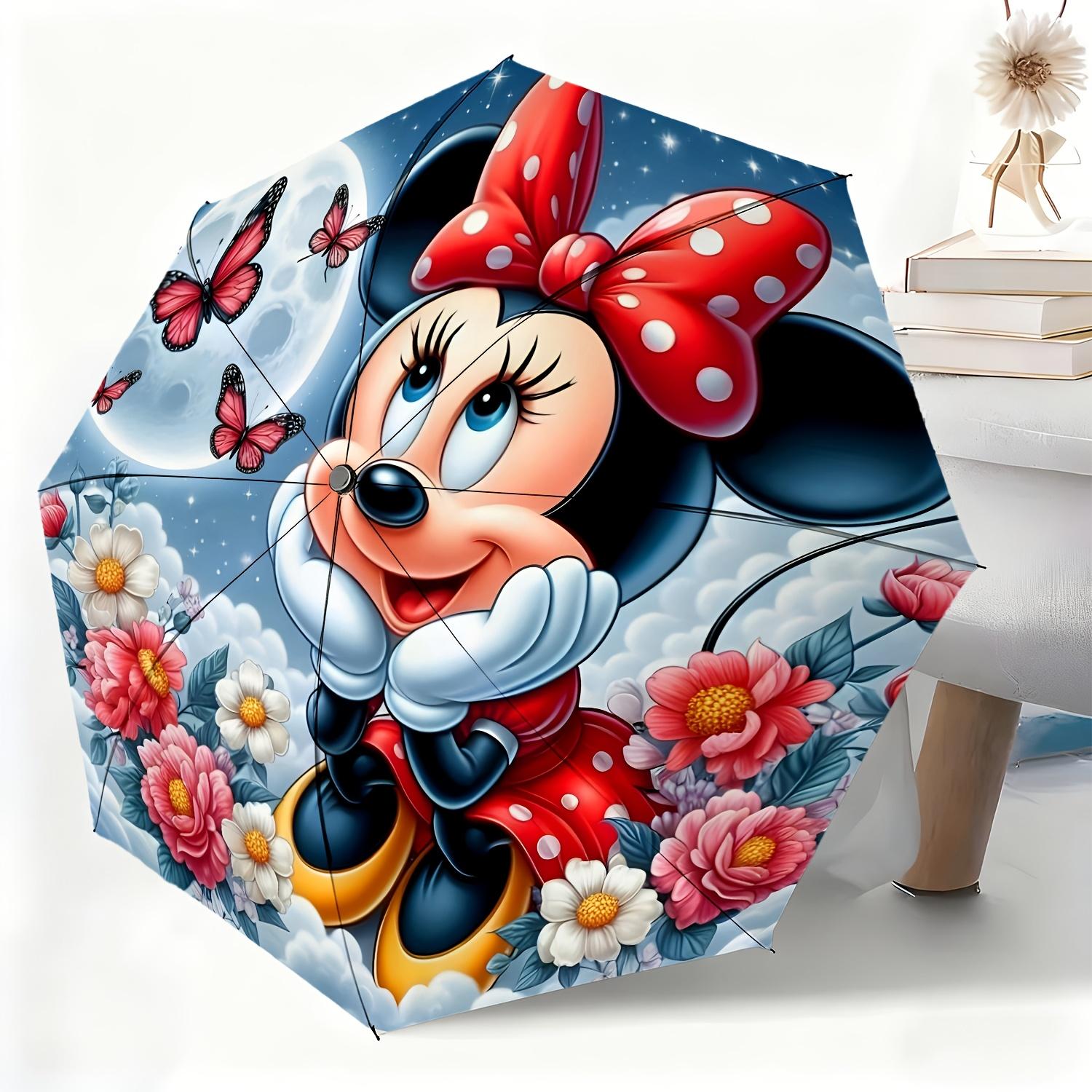 1pc Umbrella Minnie Dreamy Floral Automatic Umbrella, Suitable for All Occasions As a Sun And Rain Umbrella, Portable Folding (as the picture,Iron&8K)
1pc Umbrella Minnie Dreamy Floral Automatic Umbrella, Suitable for All Occasions As a Sun And Rain Umbrella, Portable Folding (as the picture,Iron&8K)