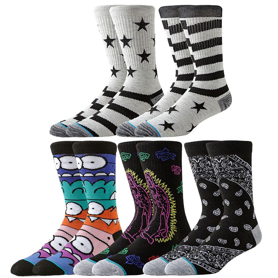 5Pairs Street Style Men Women Sport Socks with Funny Designs for Basketball Skateboard Fans EU37-45 US7-10
5Pairs Street Style Men Women Sport Socks with Funny Designs for Basketball Skateboard Fans EU37-45 US7-10