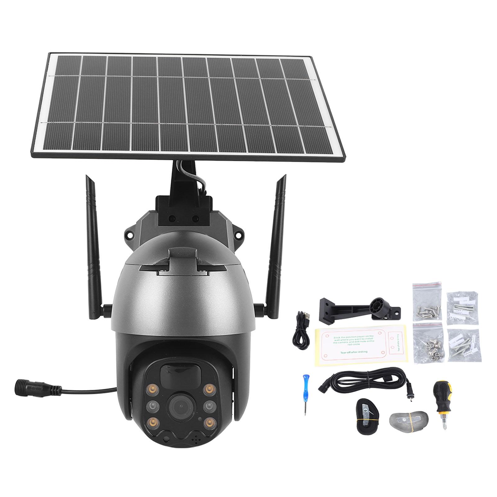Solar Camera WiFi Wireless Remote Full Color Night Vision HD Surveillance Camera for Home Security
Solar Camera WiFi Wireless Remote Full Color Night Vision HD Surveillance Camera for Home Security