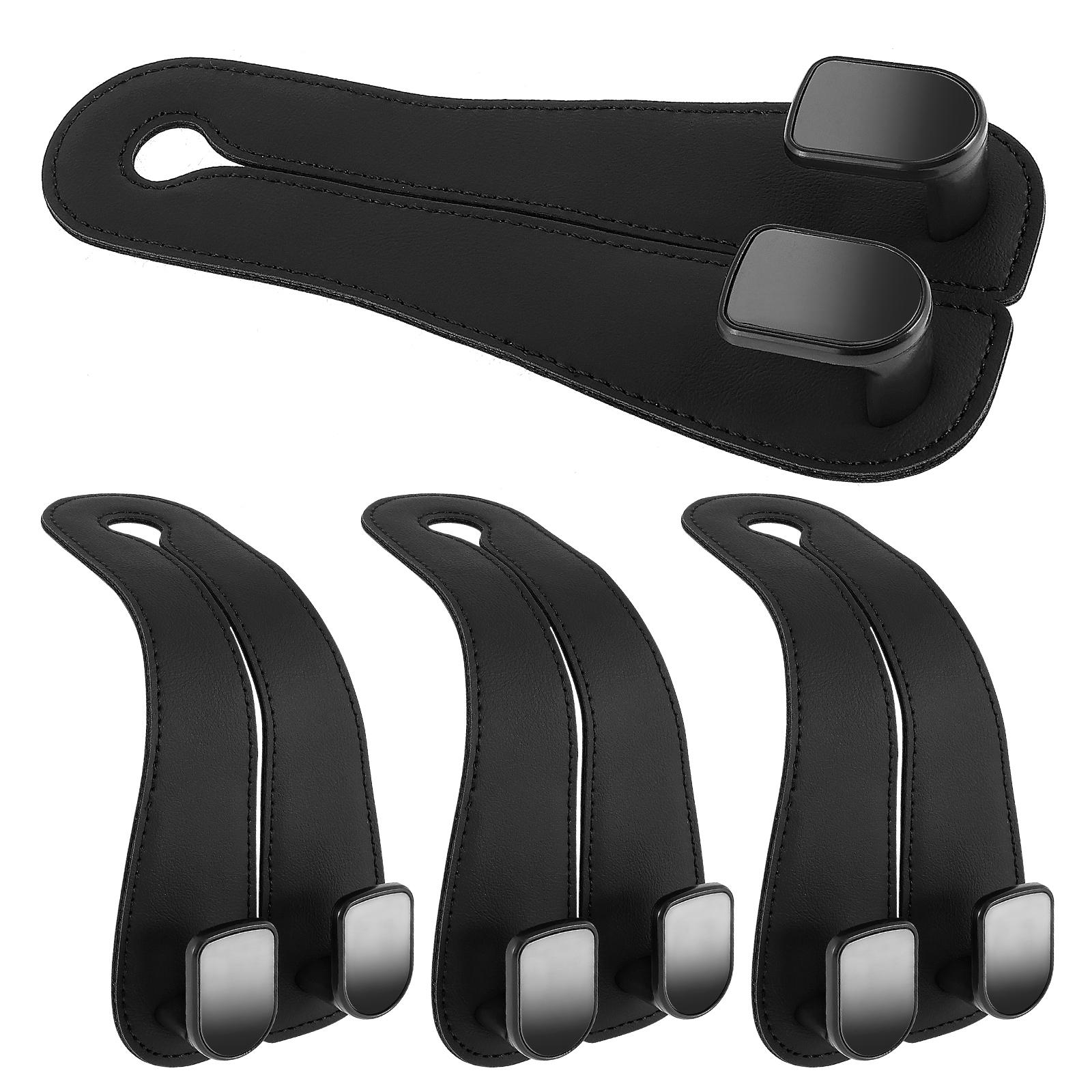 4pcs Car Hooks for Headrest Seat Back Storage Hook Luxurious Leather 100% Multifunctional Car Hanger & Holder for Heatrest, Seat
4pcs Car Hooks for Headrest Seat Back Storage Hook Luxurious Leather 100% Multifunctional Car Hanger & Holder for Heatrest, Seat