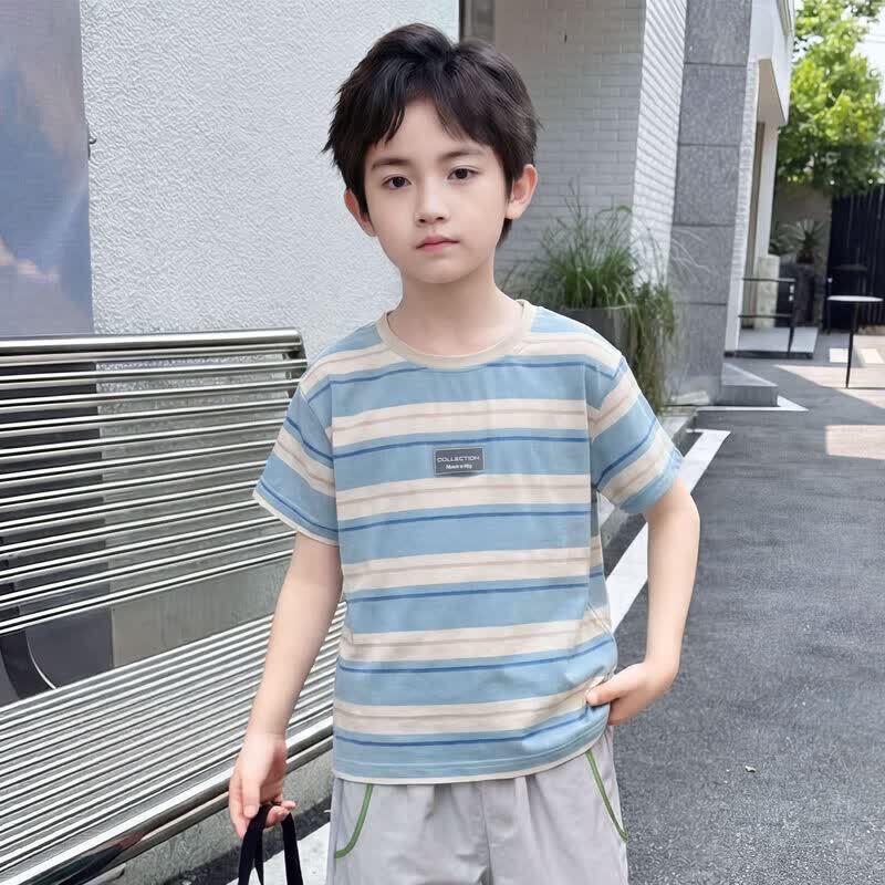 Moonkids Boys Korean Style Ice Silk Short Sleeve Set 130 cm
Moonkids Boys Korean Style Ice Silk Short Sleeve Set 130 cm