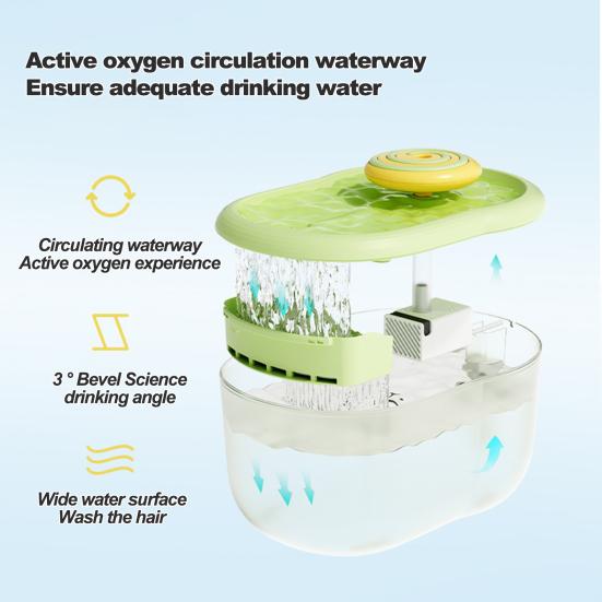 Yousheng 1 комплект 2.2L Pet Water Dispenser Ультра-тихий фонтан для кошек Высокопроизводительный автоматический фильтр для воды Собачья миска для воды Товары для животных
Yousheng 1 комплект 2.2L Pet Water Dispenser Ультра-тихий фонтан для кошек Высокопроизводительный автоматический фильтр для воды Собачья миска для воды Товары для животных