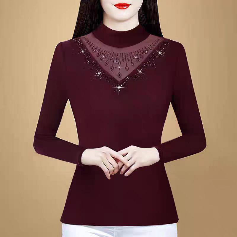 Korean Style Mom s Wear 2025: Fashionable Long Sleeve Slimming Top for Women Extra Large чёрный
Korean Style Mom s Wear 2025: Fashionable Long Sleeve Slimming Top for Women Extra Large чёрный